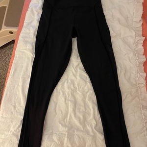 LULULEMON LEGGINGS - size 8 full length. Mauve Lululemon tank top size 8